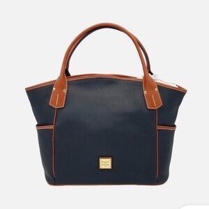 EUC Dooney & Bourke Archives 2009 Pebbled Leather Kristen Tote